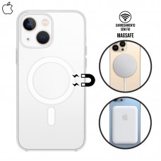 Capa iPhone 13 - TPU Magsafe Transparente